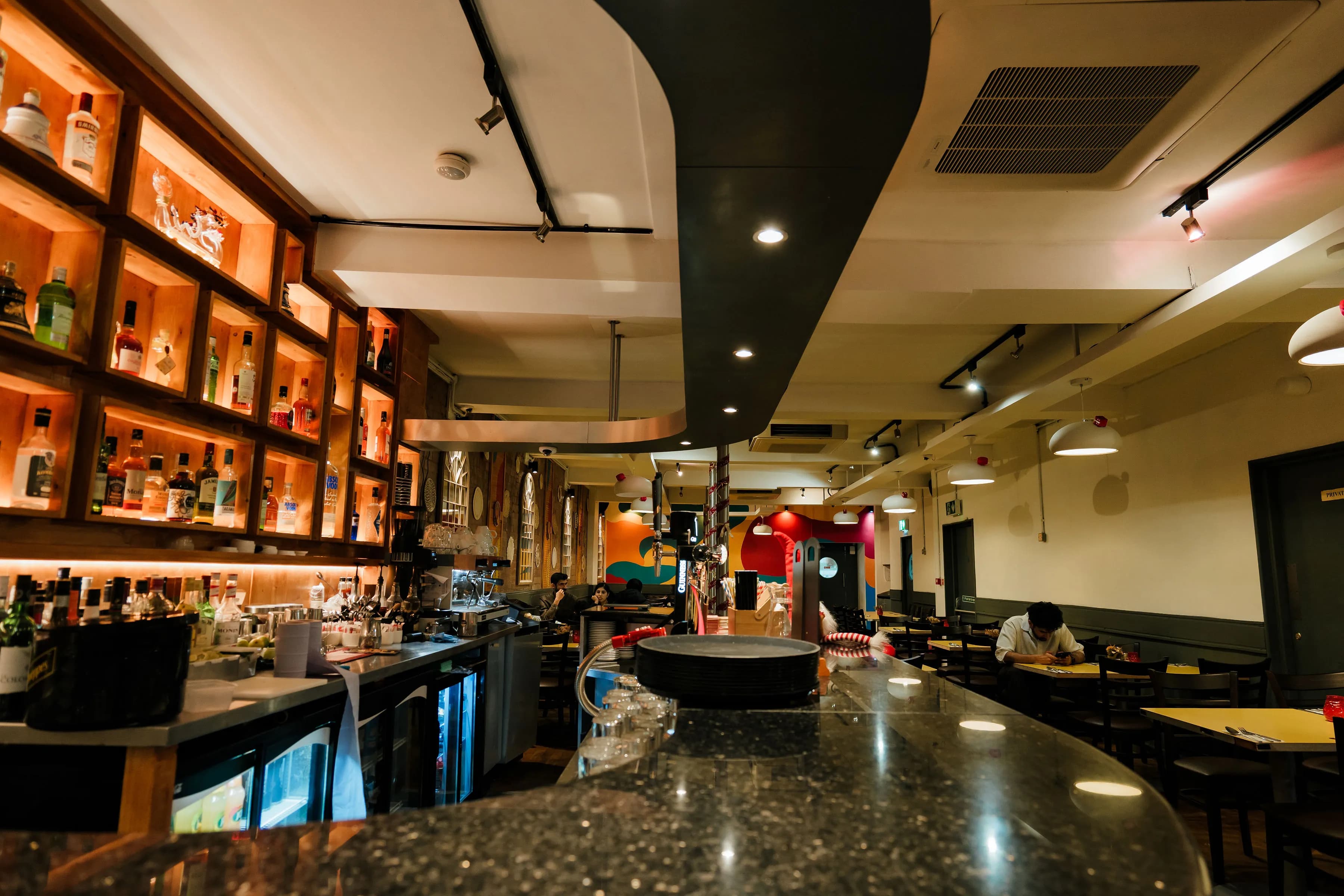 Restaurant decor
